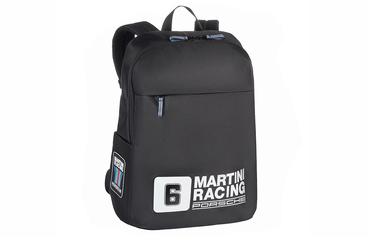 Porsche Martini Racing Backpack : Suncoast Porsche Parts
